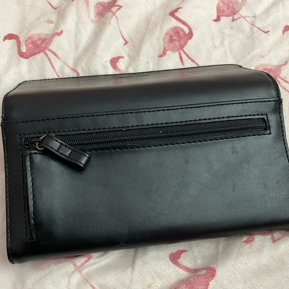 Liz claiborne First Issue Elegant Black Women's wallet Clutch - Picture 4 of 4